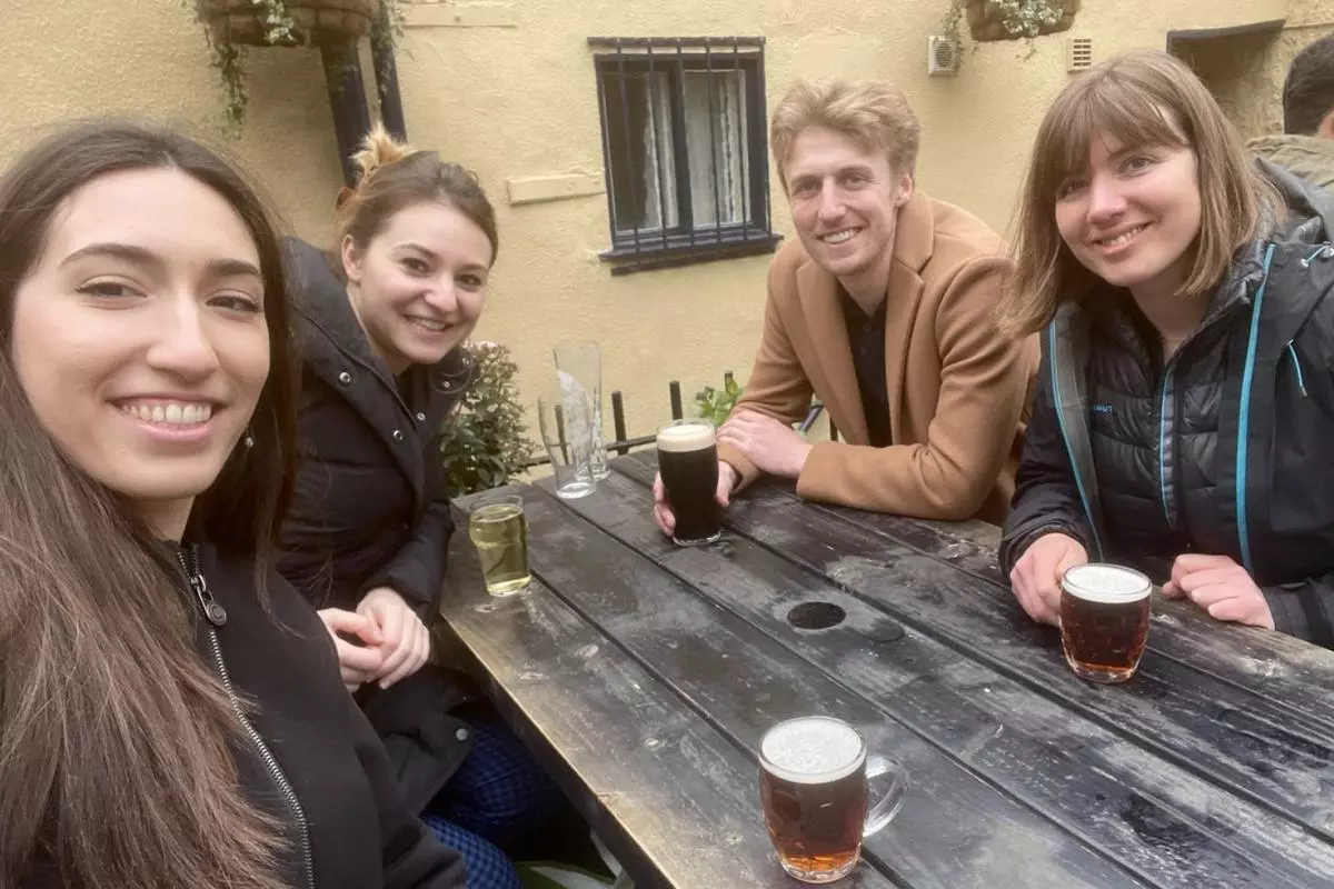 Pub visit Oxford April 2022